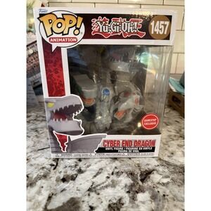 Funko Pop Animation Yu-Gi-Oh 1457 Cyber End Dragon Gamestop Vinyl Figure New